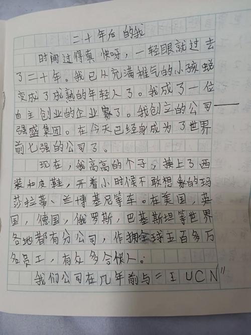 写给二十年后自己的信（写给二十年后自己的信怎么写）