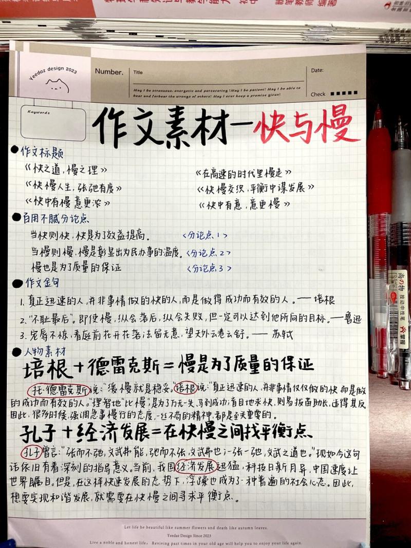 在快与慢之间（在快与慢之间寻找平衡作文）